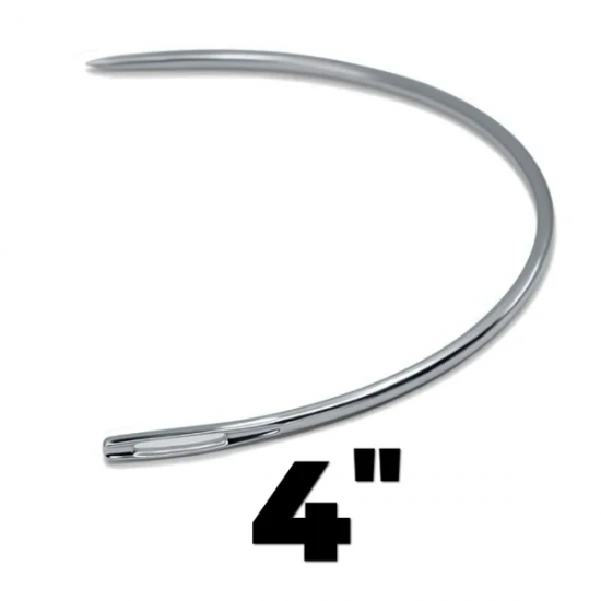 Agulha Curva Tapeceiro Estofador 4 polegadas Agulha Curva Tapeceiro Estofador 4 polegadas