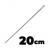 Agulha Reta Tapeceiro Estofador 20 cm
