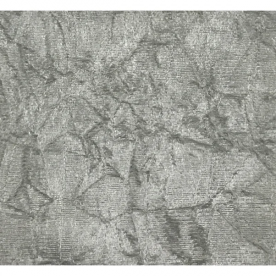 Tecido Veludo Amassado Prata Tecido Veludo Amassado Prata