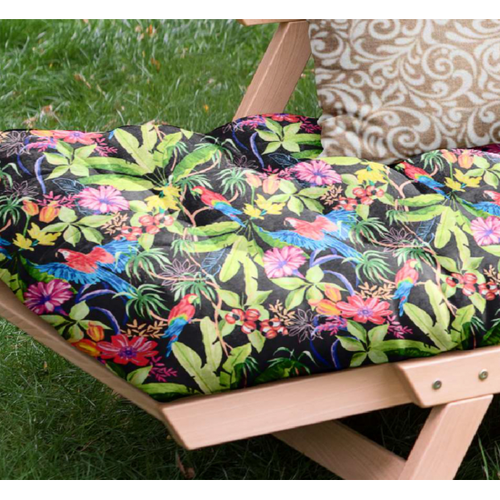 Tecido Impermeável Belize Döhler Arara Preto