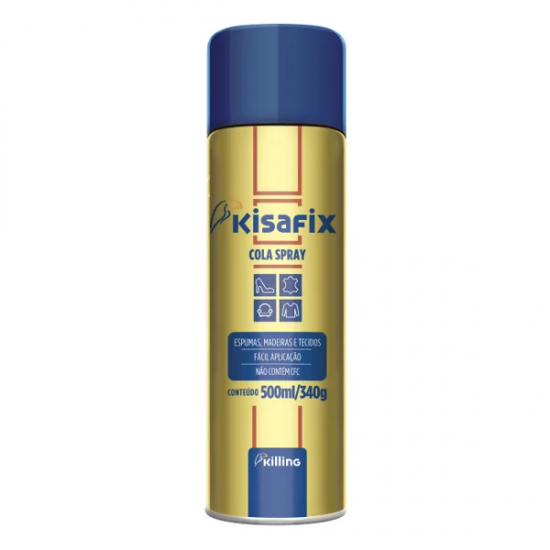 Adesivo Cola Kisafix Spray 340 g Adesivo Cola Kisafix Spray 340 g