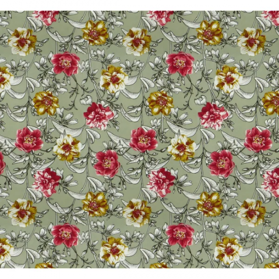 Tecido Impermeável Cotone Flores Amarelas Tecido Impermeável Cotone Flores Amarelas