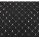Courvin Uruguai Acoplado Bordado Diamante Preto/Prata Courvin Uruguai Acoplado Bordado Diamante Preto/Prata