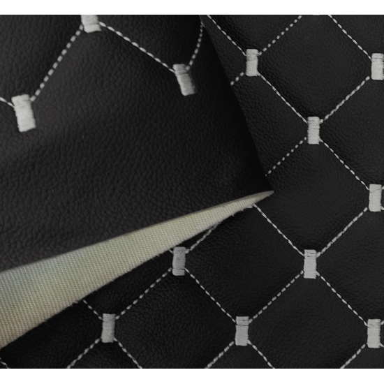 Courvin Uruguai Acoplado Bordado Diamante Preto/Prata Courvin Uruguai Acoplado Bordado Diamante Preto/Prata