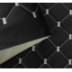 Courvin Uruguai Acoplado Bordado Diamante Preto/Prata Courvin Uruguai Acoplado Bordado Diamante Preto/Prata