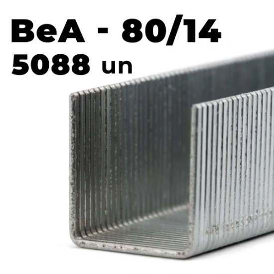 Grampo BeA 80/14 para Grampeador Pneumático