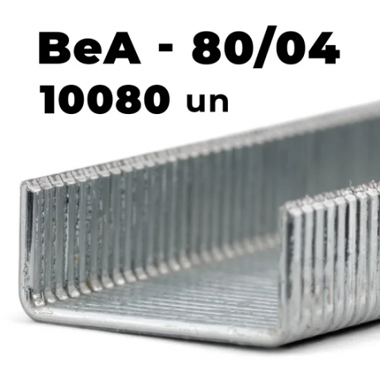 Grampo BeA 80/04 para Grampeador Pneumático Grampo BeA 80/04 para Grampeador Pneumático
