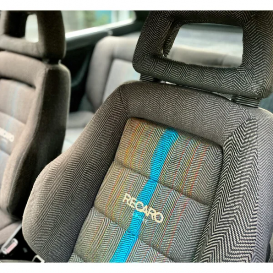 Tecido Tear Recaro Laguna Azul - Gol GTI GTS Tecido Tear Recaro Laguna Azul - Gol GTI GTS