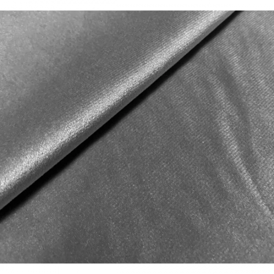 Tecido Veludo Leve Cinza