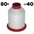 Linha Nylon 80g nº 40 Gelo