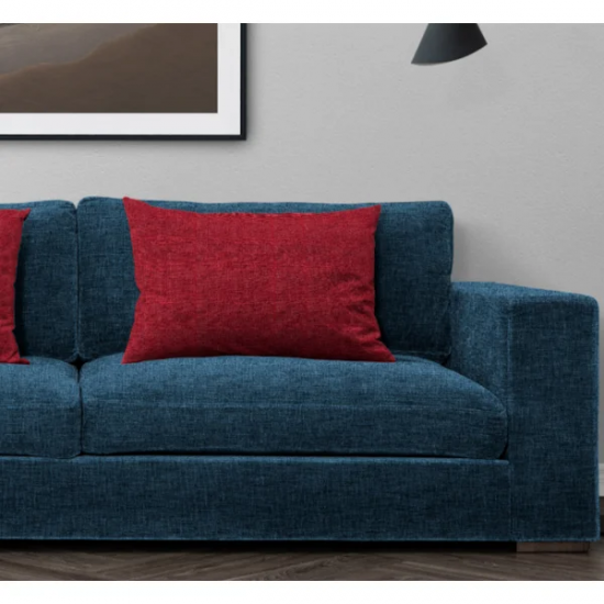 Tecido Linho Sintético Azul Tecido Linho Sintético Azul