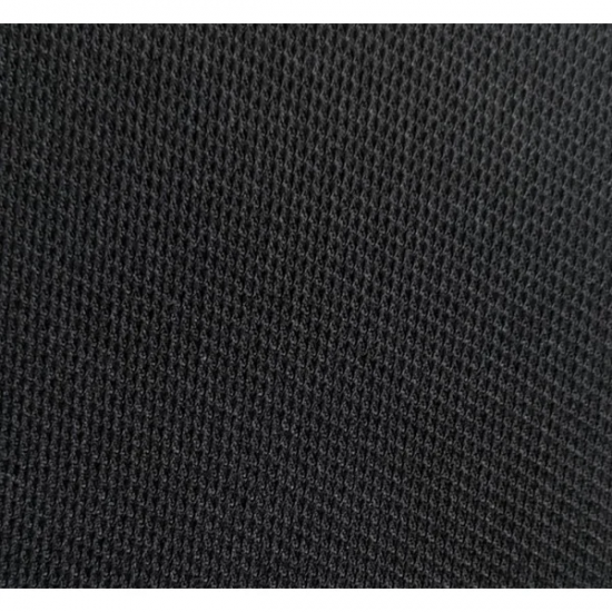 Tecido Malharia Lugano Preto Liso