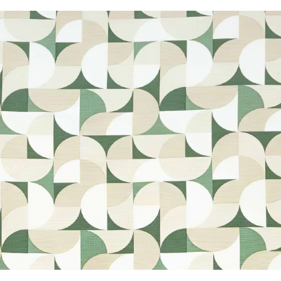 Tecido Impermeável Belize Döhler Waterblock Moderno Verde