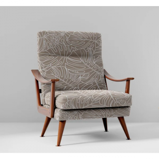 Tecido Impermeável Belize Monstera Tecido Impermeável Belize Monstera