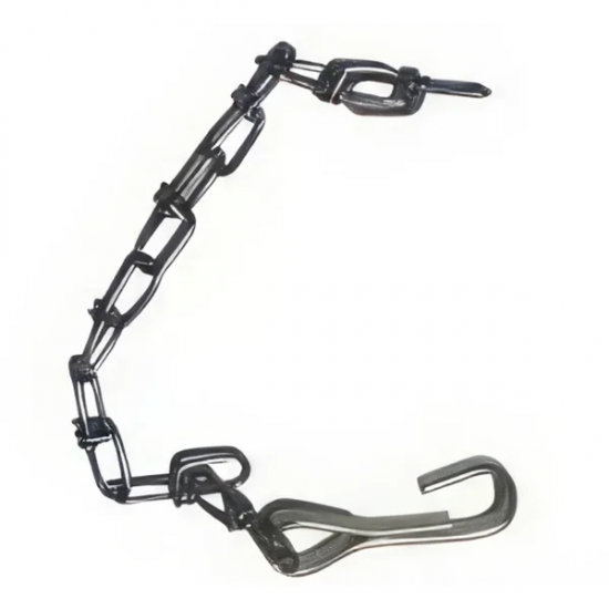 Mosquetão (50mm) com corrente 50 mm Mosquetão (50mm) com corrente 50 mm