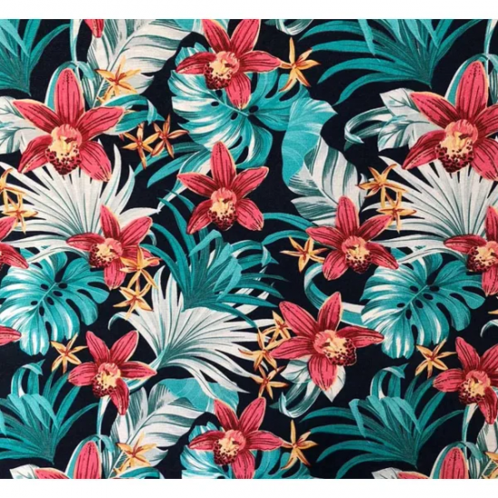 Tecido Impermeável Aquatec Orquídea Rosa Tecido Impermeável Aquatec Orquídea Rosa