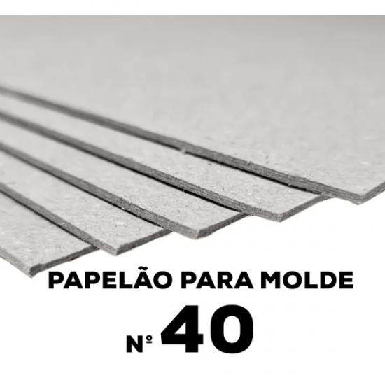 Papelão Para Molde nº 40 1x0,8 m Papelão Para Molde nº 40 1x0,8 m