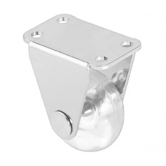 Rodízio Rodinha Fixo Incolor 35mm