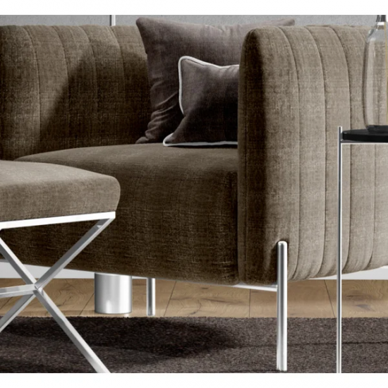 Tecido Jacquard Sergipe Liso Marrom Claro Tecido Jacquard Sergipe Liso Marrom Claro