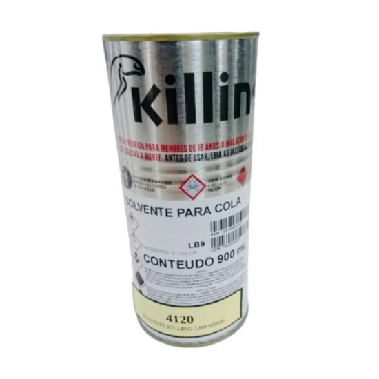Solvente Diluente Killing - Lata 900ml Solvente Diluente Killing - Lata 900ml