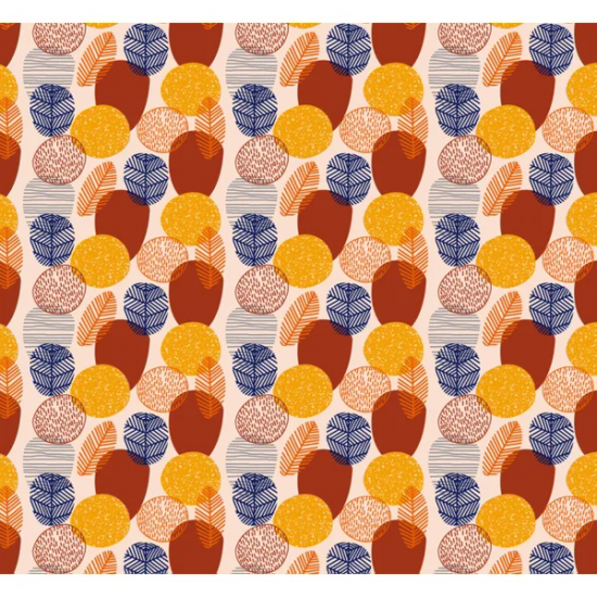 Toalha de Mesa Por Metro Térmica Plástica Urban Bege