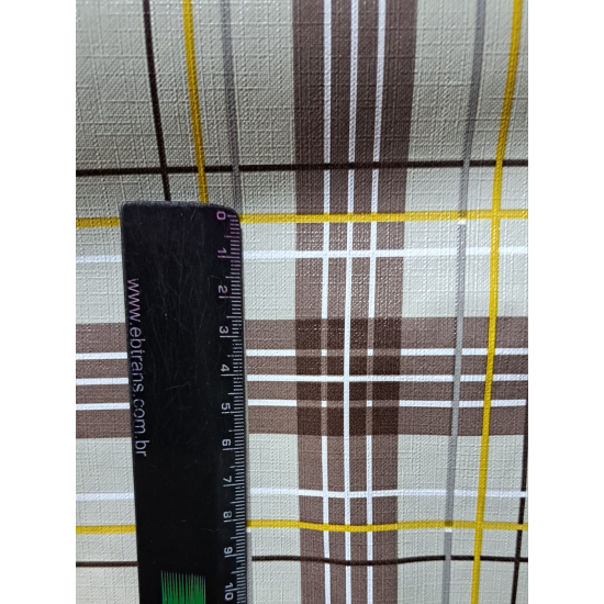 Toalha de Mesa Térmica Plástica Xadrez Tartan Toalha de Mesa Térmica Plástica Xadrez Tartan