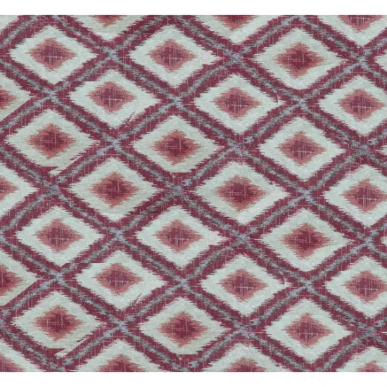 Tecido Jacquard Victoria Xadrez Vermelho