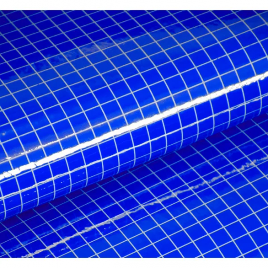 Tapete Automotivo Verniz Xadrez Azul Tapete Automotivo Verniz Xadrez Azul