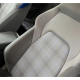 Tecido Tear Xadrez Preto/Azul - Recaro Golf MK8 Tecido Tear Xadrez Preto/Azul - Recaro Golf MK8