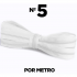 Zíper Poliéster nº5 Branco