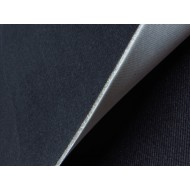 Tecido Opala Cotelê Preto Fino