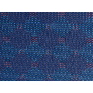 Tecido Palio EDX 97/98 Tear Rombô Desenhado Azul