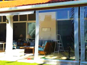 Cortina de PVC transparente Cortina de PVC transparente