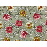 Tecido Cotone com Proteção Impermeável Flores