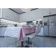 Toalha de Mesa Por Metro Térmica Plástica Cupcakes