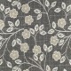 Tecido Jacquard Victoria Cinza Floral