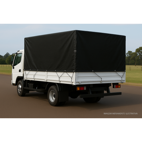 Lona Leve Preto Largura 2,06 m